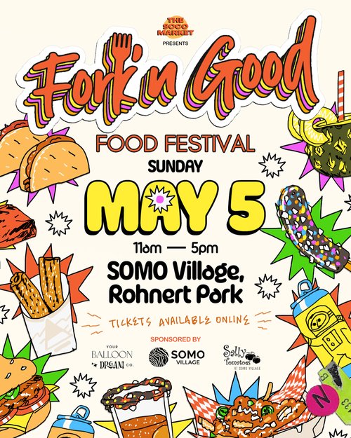 Fork'n Good Food Festival Poster